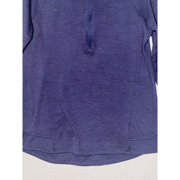 Avia 1/4 Zip Performance/ Activewear pullover LS top Blue Reflective size XL - Picture 5 of 12